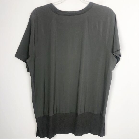 ATHLETA | Zephyr Raglan Short Sleeve High Low Shell Style Top Women’s Size M - Picture 10 of 12